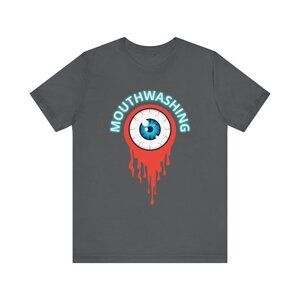 Horror Eye Graphic Tee – Creepy Mouthwash-Inspired Art for Fans